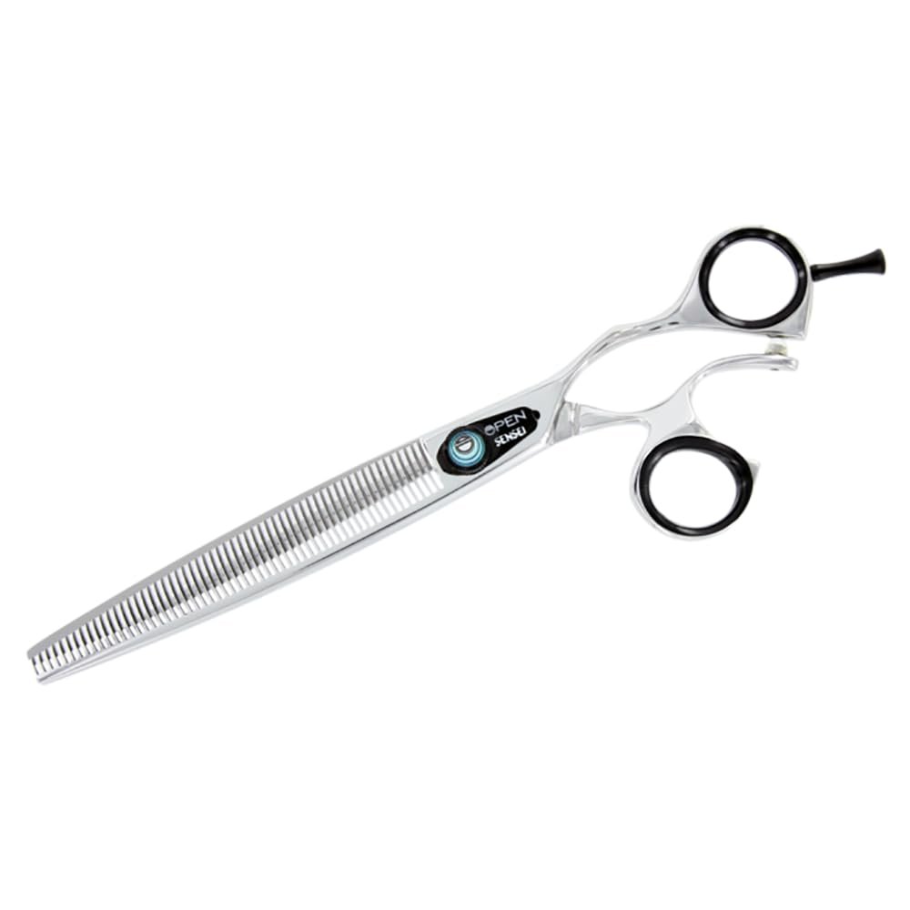 Sensei Shears Open 7.5 Neutral Grip 57 Tooth Thinning Leaf Spring Shear W-Rr