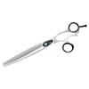 Sensei Shears Open 7.5 Neutral Grip 57 Tooth Thinning Leaf Spring Shear W-Rr view 1
