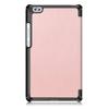 Huawei docomo dtab Compact d-02K 3 Fold PU Leather Case [Stylus Pen + LCD Film] Pink 71534-7 view 2