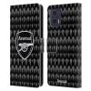 Head Case Designs Officially Licensed Arsenal FC Home Goalkeeper 2023/24 Crest Kit Leather Wallet Case Compatible with Motorola Moto G73 5G view 1