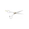 Sensei Shears Gsc 5.5" Left Handed Golden Leaf Spring Tension Crane Shear view 2