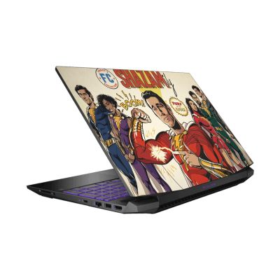 Head Case Designs Officially Licensed Shazam!: Fury of The Gods Character Art Graphics Vinyl Sticker Skin Decal Cover Compatible with HP Pavilion 15.6" 15-dk0047TX