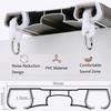 PQPQLI Heavy-Duty Ceiling Curtain Track, Double Curtain Rails Track, Room Divider Curtain Rods, Aluminum, for Privacy Curtains, RV Curtains, Shower Curtains(Gold,1.1/3.6ft) view 2