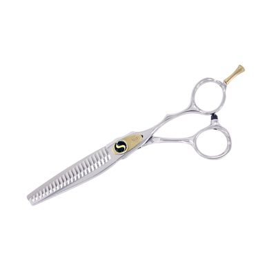 Sensei Shears Gsc 6"Golden Crane 23Tooth No Line Blending Leaf Spring Shear