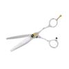 Sensei Shears Gsc 6"Golden Crane 23Tooth No Line Blending Leaf Spring Shear view 2