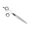 Sensei Shears Open 7.5" Left Handed Neutral Grip 57 Tooth Thinning Shear view 1