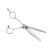 Sensei Shears Gsc 6" Left Hand Golden Crane 23 Tooth No Line Blending Shear view 2
