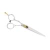 Sensei Shears Gsc 7" Left Handed Golden Leaf Spring Tension Crane Shear view 1