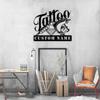 Personalized Tattoo Artist Wall Art Business Custom Metal Sign with LED Light 8x8 inches Black Power Coated Home Tattoo Shop Decor Birthday Christmas Gift (style 39) view 3