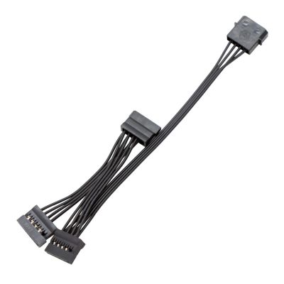 1PCS 4Pin IDE Molex To1/2/3/4/5-Port 15Pin SATA Power Cable Cord Lead 18AWG Wire Fit Compatible Hard Drive HDD SSD PC Server DIY (Color : 1to3)