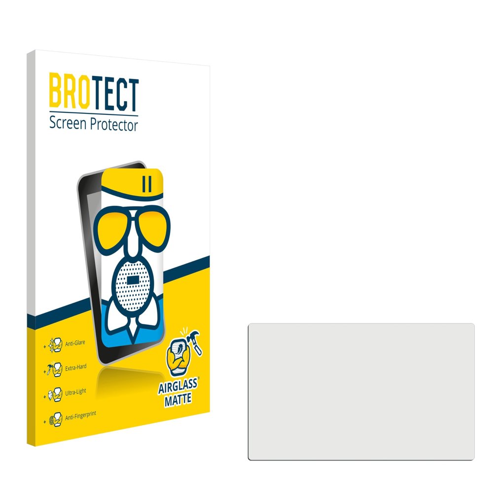 BROTECT Anti-Glare Glass Screen Protector Matte Compatible with Volkswagen Polo VI Composition 6,5" - Anti-Scratch 9H Protection Film