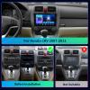 4GB+32GB Android 13 Car Stereo Radio Upgrade for Honda CRV 2007-2011,9.2 Inch Touch Screen Car Radio with Wireless Carplay Android Auto,WiFi,GPS,FM/RDS, 48EQ Radio SWC+1080P Rear Camera view 2