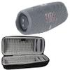 JBL Charge 5 - Portable Bluetooth Speaker with Hardshell Travel Case CCI Bundle - Gray (Renewed) view 1