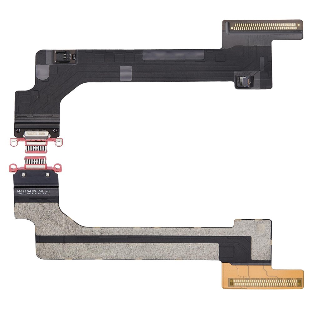 Best Shopper - Replacement Charging Port Flex Cable Compatible with iPad 10 (2022) (4G Version) (Premium) (Pink)