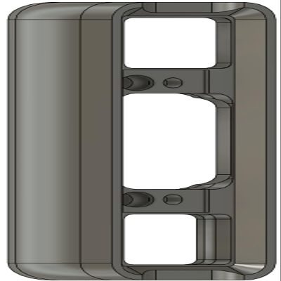 Angled Doorbell Wedge Mount Bracket compatible with Ubiquiti Unifi Protect G4 PRO Doorbell Camera (White, 35-Degree v3)