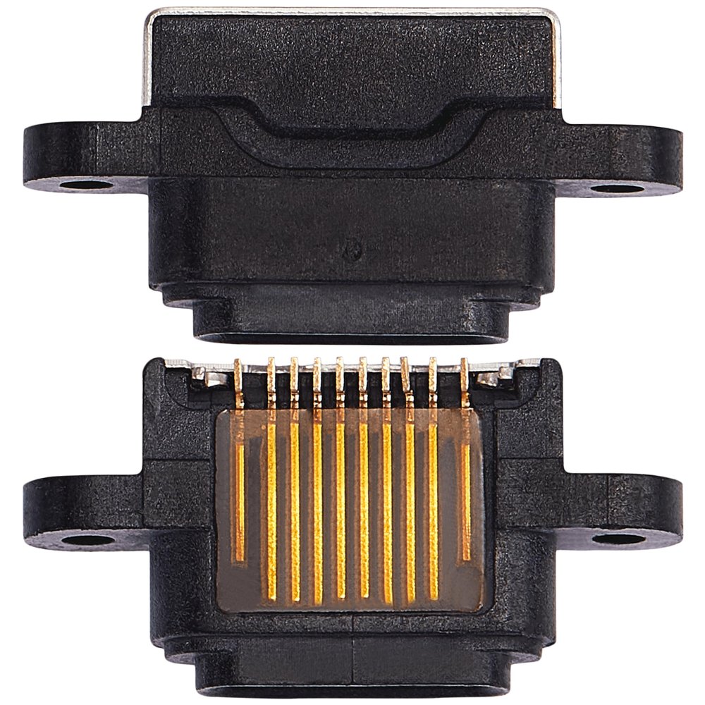 Best Shopper - Replacement Charging Port Only Compatible with iPad mini 1 / Mini 2 / Mini 3 (Soldering Required) (Black)