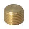 Homeplus+ 1/4 in. MPT Brass Counter Sunk Plug view 1