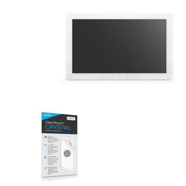 BoxWave Screen Protector Compatible with Adlink MLC 8-27 - ClearTouch Crystal (2-Pack), HD Film Skin - Shields from Scratches