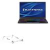 BoxWave Stand and Mount Compatible with Eluktronics MAG-15 - Pocket Aluminum Stand 3-in-1, Portable Multi Angle Viewing Riser - Metallic Silver view 1