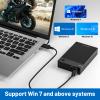 Kinhank 12tb Retro Game Hard Drive with 96000+ Games, Retro Game Consoles Compatible with 400+ Emulators, Portable Game Hard Drive Disk Compatible with Win 7/8/10/11 view 3
