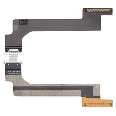 Best Shopper - Replacement Charging Port Flex Cable Compatible with iPad 10 (2022) (WiFi Version) (Premium) (Silver)