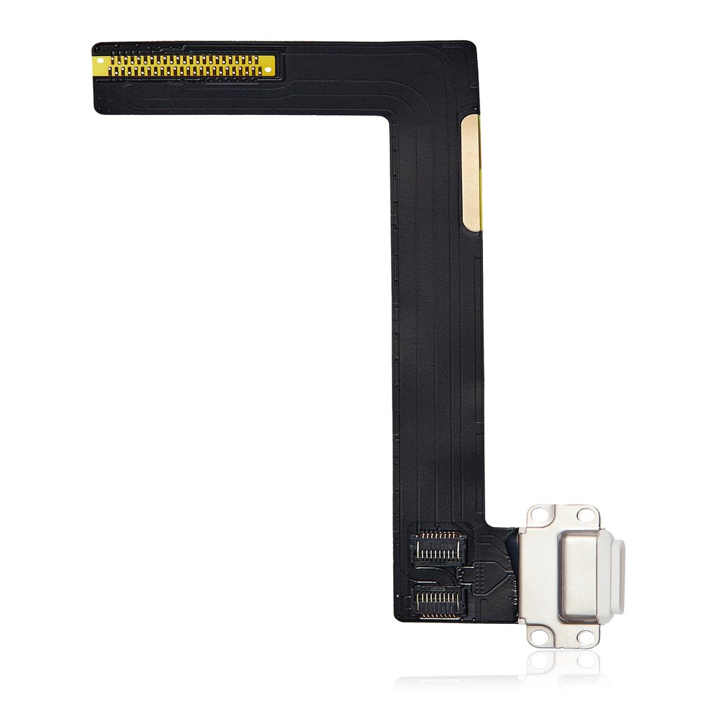 Best Shopper - Replacement Charging Port Flex Cable Compatible with iPad Air 2 (Aftermarket Plus) (White)