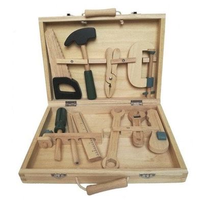 EGMONT Toys Wooden Tool Box for Kids