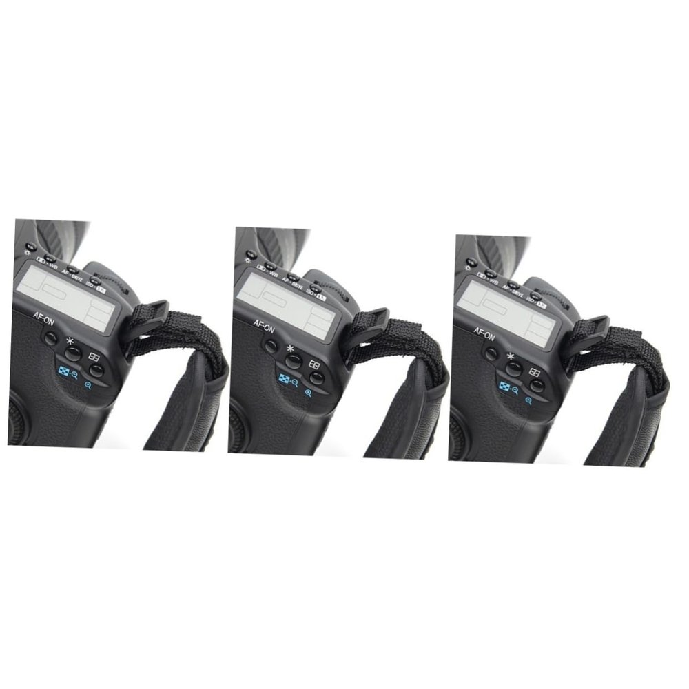 Gatuida 3pcs Camera Sling Hand Strap Grip for Black Wrist Strap for Stabilizing Your Camera Comfortable Cushioned Design