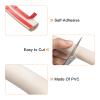 uxcell D25 3.3ft Floor Cord Cover, PVC Cord Cover Floor, Wire Cover for Extension Cords, Protect Wires & Prevent Cable Trips, Hole Width: 0.39", Beige view 3