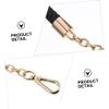 Mikikit Leather Bag Strap Chain Stylish Strap for Bags and Lightweight and Easy Installation view 3