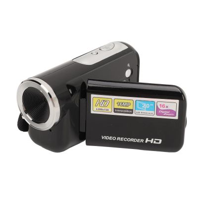 Sanpyl Digital Video Camera, 1080P Video Recording 16X Zoom 2Inch Color TFT Display One Hand to Shoot, Kids Camcorder for Birthday