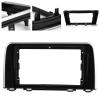 10.1in 2-DIN Radio Mount Fascia Frame Trim Black for CRV 2017 view 2