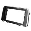 10.1in 2-DIN Radio Mount Fascia Frame Trim Black for CRV 2017 view 4