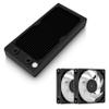 EKWB EK-Quantum Surface P240 Radiator and EK-Loop Fan FPT 120 D-RGB Fan Bundle, Black Edition view 1