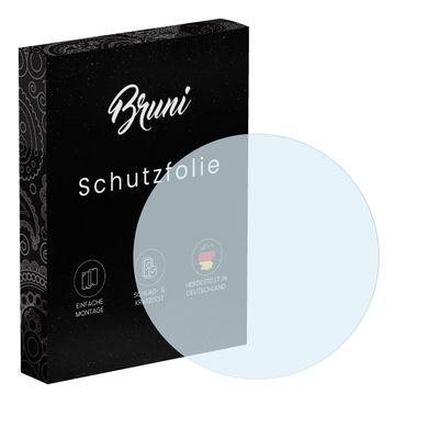 Bruni Screen Protector compatible with TAG Heuer Connected Sport Edition 45 mm Protector Film, crystal clear Protective Film (2X)