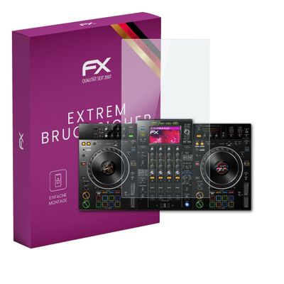 atFoliX Plastic Glass Protective Film compatible with Pioneer XDJ-XZ, 9H Hybrid-Glass FX Screen Protector