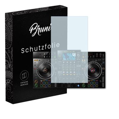 Bruni Screen Protector compatible with Pioneer XDJ-XZ Protector Film, crystal clear Protective Film (2X)