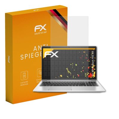 atFoliX Screen Protector compatible with HP ProBook 450 G9 Screen Protection Film, anti-reflective and shock-absorbing FX Protector Film (2X)