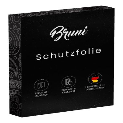 Bruni Screen Protector compatible with Pokini E11C Protector Film, crystal clear Protective Film (2X)