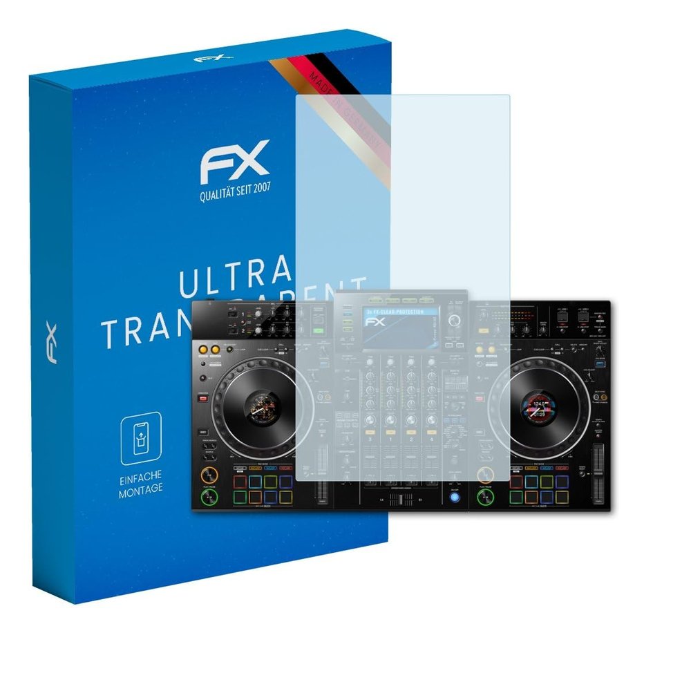 atFoliX Screen Protection Film compatible with Pioneer XDJ-XZ Screen Protector, ultra-clear FX Protective Film (3X)