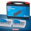 Everest easyJACK - 90 Angled Speed Termination Keystone Tool Set - with 20-Pack of RJ45 Cat6 Keystone Jacks in Gray (Slim Profile Design) - Time Saver Network Punch Down Tool Cat6 view 2