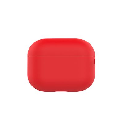 2022 Silicone Case Compatible with Airpods Pro 2 Ultrathin 1.5mm Thick Protective Cover Front LED Visible (Red)