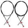 Flexible Hair Clog Remover Tool 2 Pack for Kitchen Drains view 1