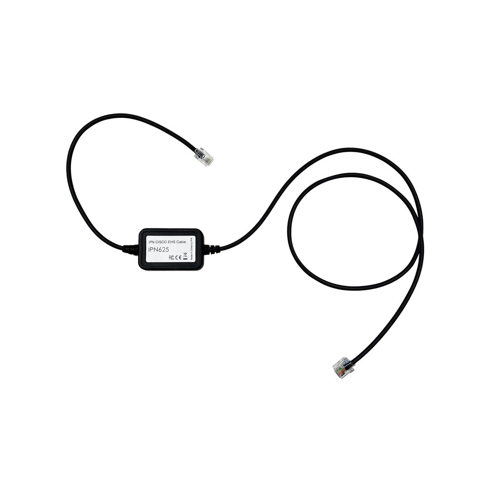 TruVoice Agent 625 EHS Adapter Cable - Compatible with Agent AW Headset Series and Connects to Cisco 78xx, 79xx and 88xx Series Phones
