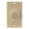 100W Impedance Matching Rotary Volume Control with White, Almond & Ivory Plates view 2
