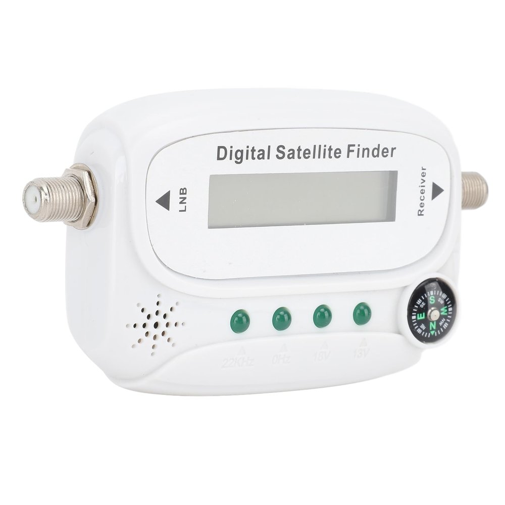 Digital Satellite Finder Star Finder Detector 13-18VDC DirectTV Buzzer Meter with