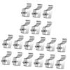 Abaodam 18pcs Vinyl Siding Hooks Easy Install Outdoor Camera Hangers for Security Cameras No Drilling Needed Compatible Wallboard Clips for Siding Mounting view 1