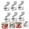 Abaodam 18pcs Vinyl Siding Hooks Easy Install Outdoor Camera Hangers for Security Cameras No Drilling Needed Compatible Wallboard Clips for Siding Mounting view 4