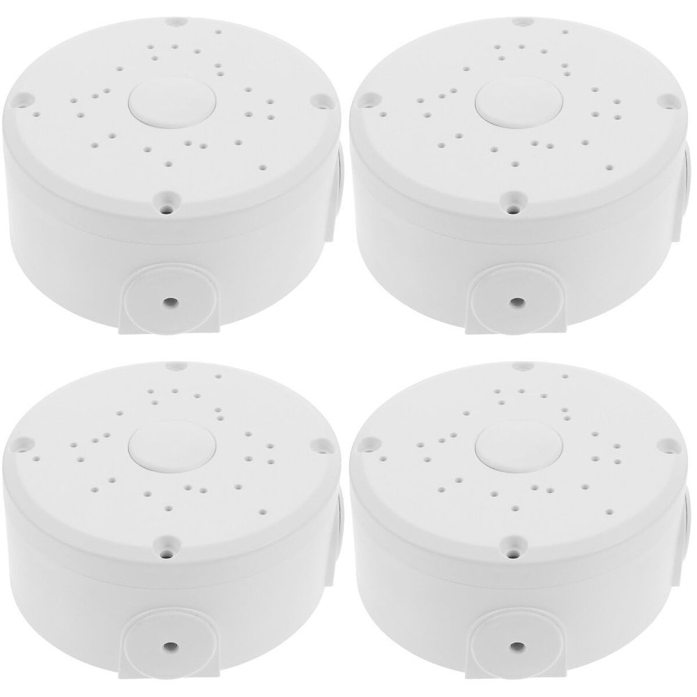 4 Pack Box tv Stand Protector Plug Covers Television Electric Wire Plug Cover Extension Cord Water Proof Cable Extension Cord Extend Camera Cover Camera Mount Wire Box