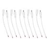 5 Pair DC Power Cable,5.5x2.1mm Male Female Connector, DC Power Pigtail Cable Wire 5.5x2.1mm Male Female DC Power Jack Plug Adapter (White) view 1